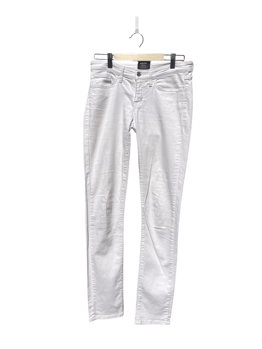 jean blanc taille 27 gant seconde main femme