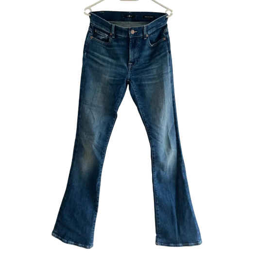 Jean flare taille 27 7 for all mankind seconde main femme