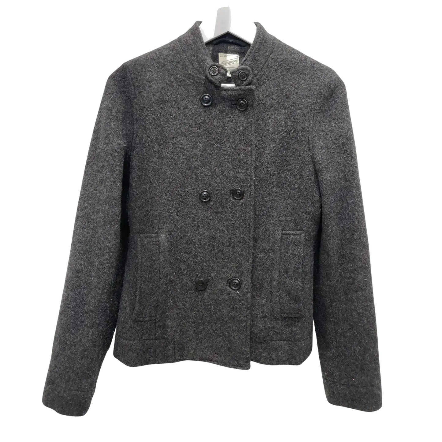 manteau gris taille 2 m bellerose seconde main femme