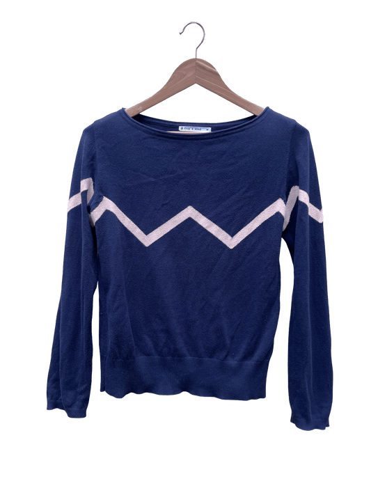 pull bleu marine taille m froy and dind seconde main femme