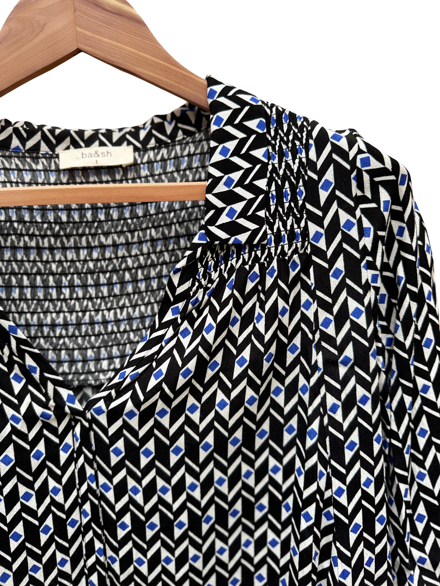 robe a motif taille 1 bash seconde main femme
