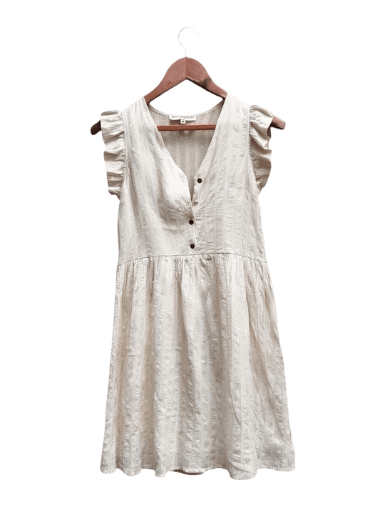 robe blanc casse taille 36 mademoiselle d seconde main femme