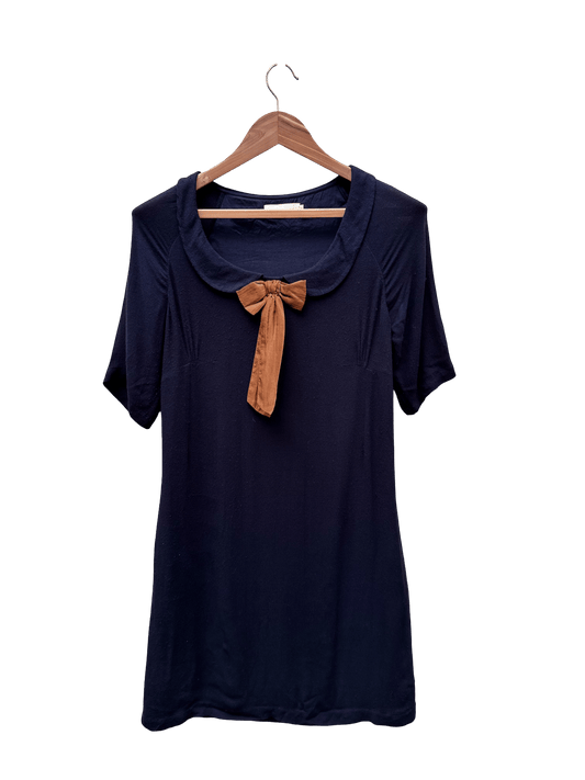 robe bleu marine taille s indie and cold seconde main femme