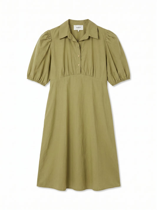 robe kaki taille 1 bash seconde main femme