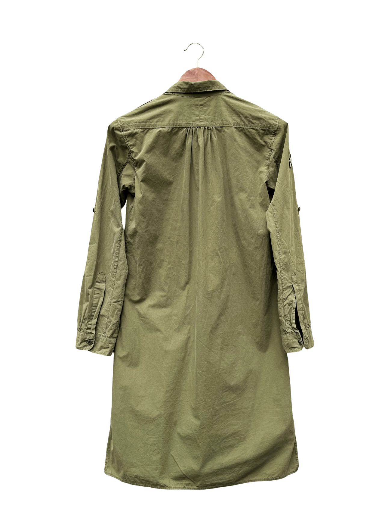 robe kaki taille 2 m coclo custom seconde main femme