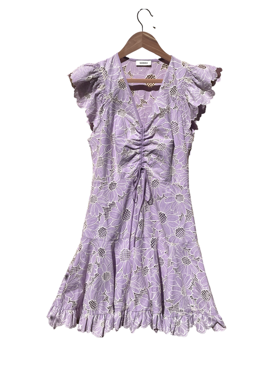 Robe lilas taille 36 Sandro seconde main femme