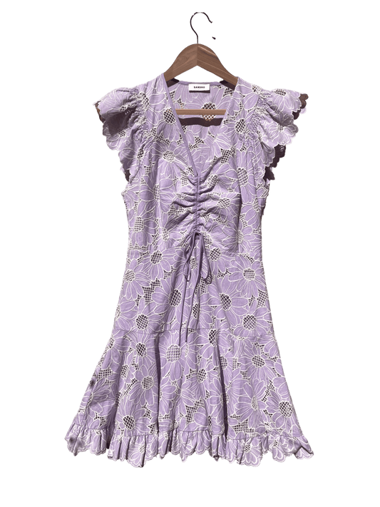 Robe lilas taille 36 Sandro seconde main femme