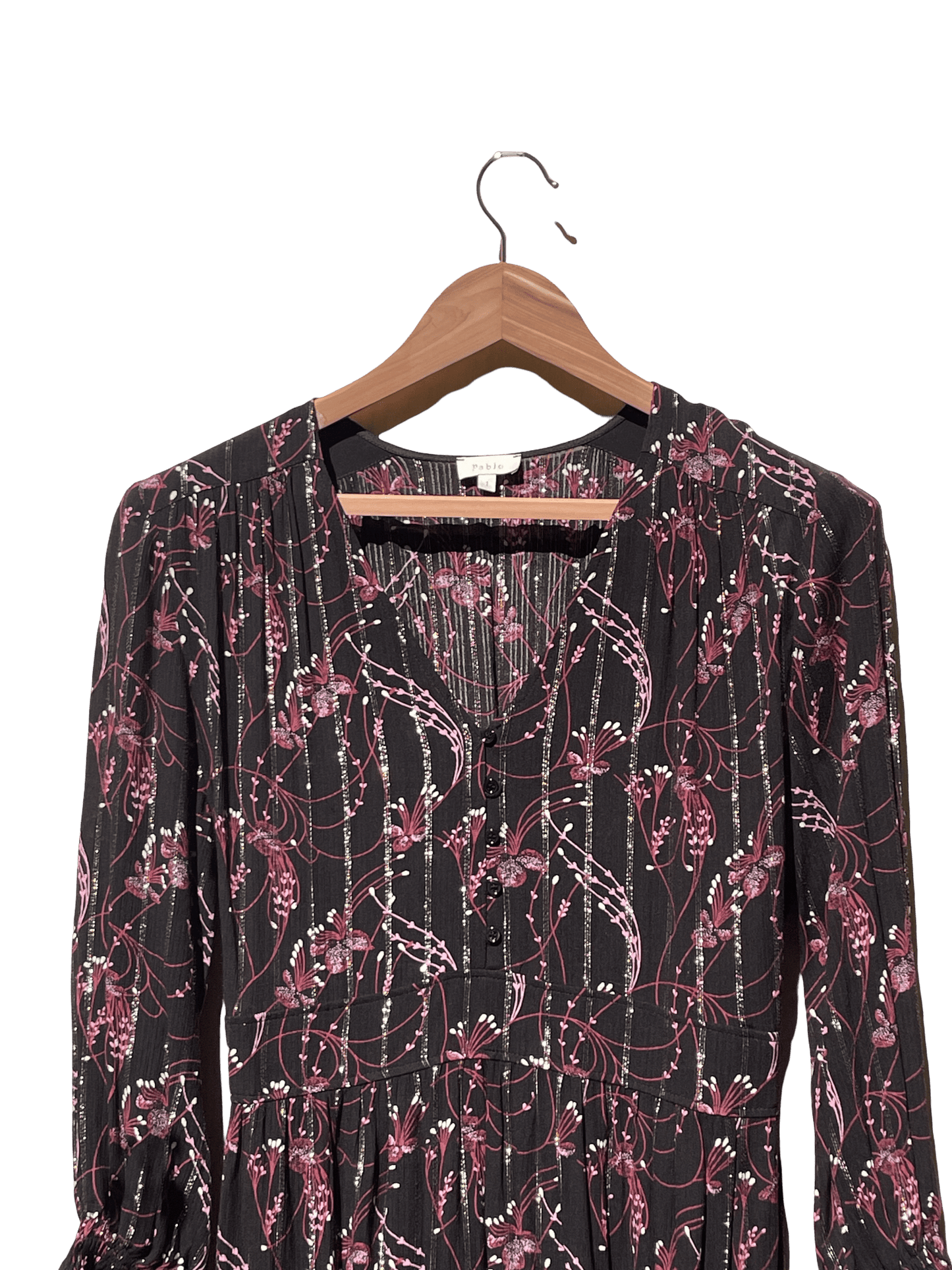 robe longue taille 1 s pablo seconde main femme