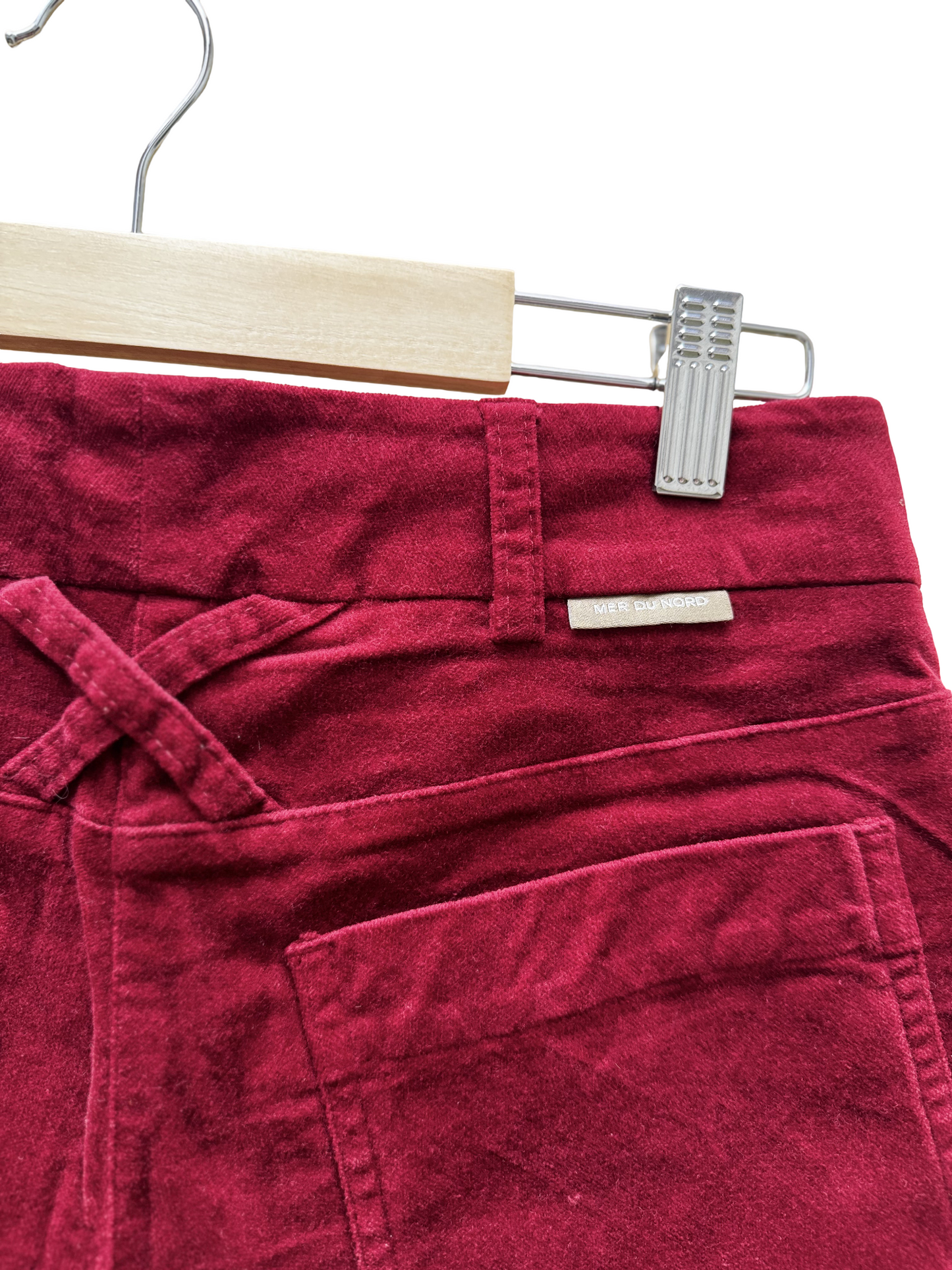 short rouge taille 36 coclo custom seconde main femme