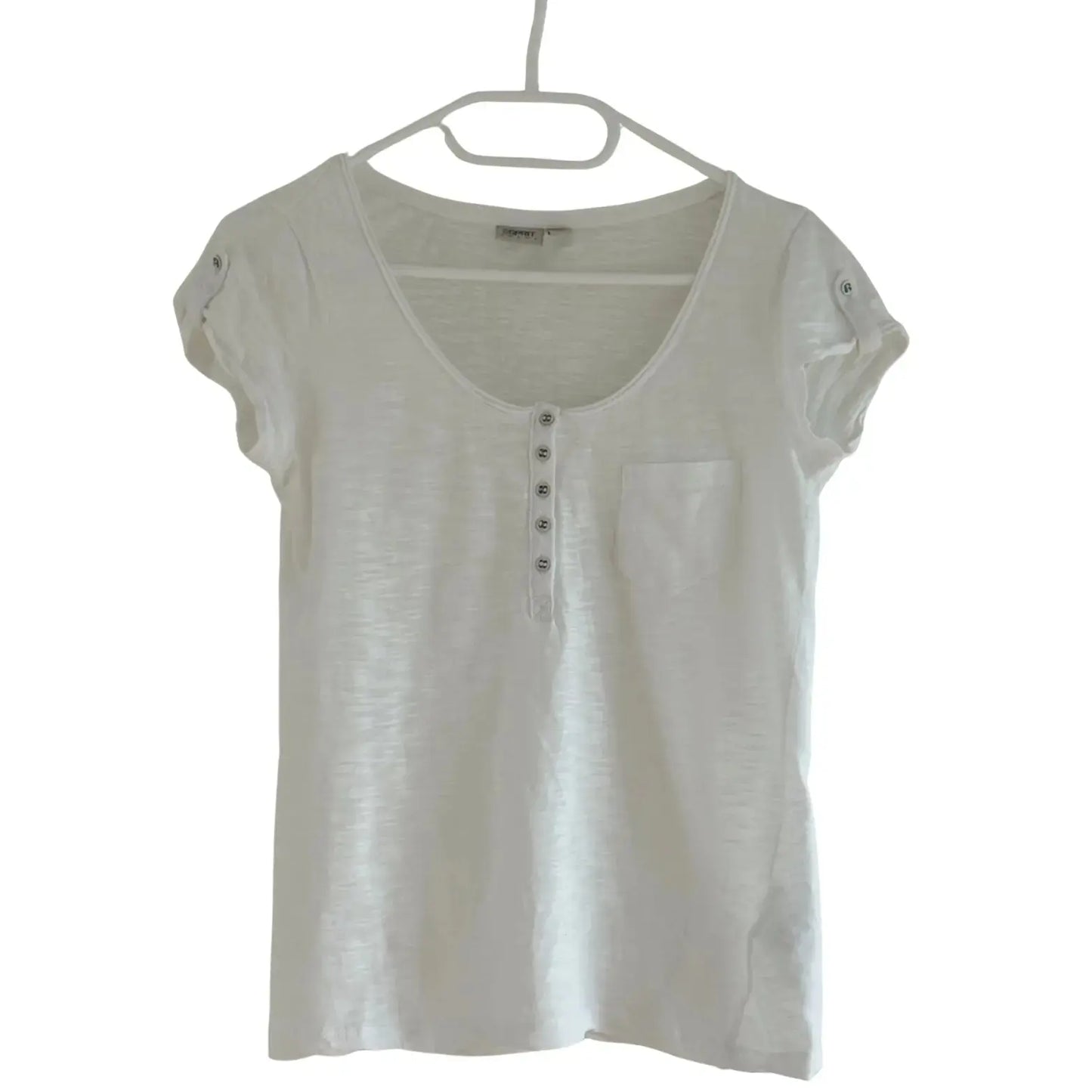 T-shirt blanc - Taille M Esprit seconde main femme