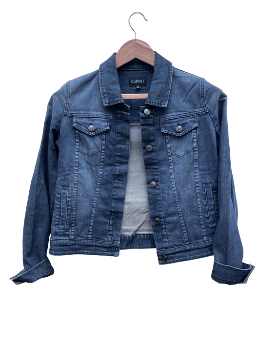 veste en jean taille 36 caroll seconde main femme