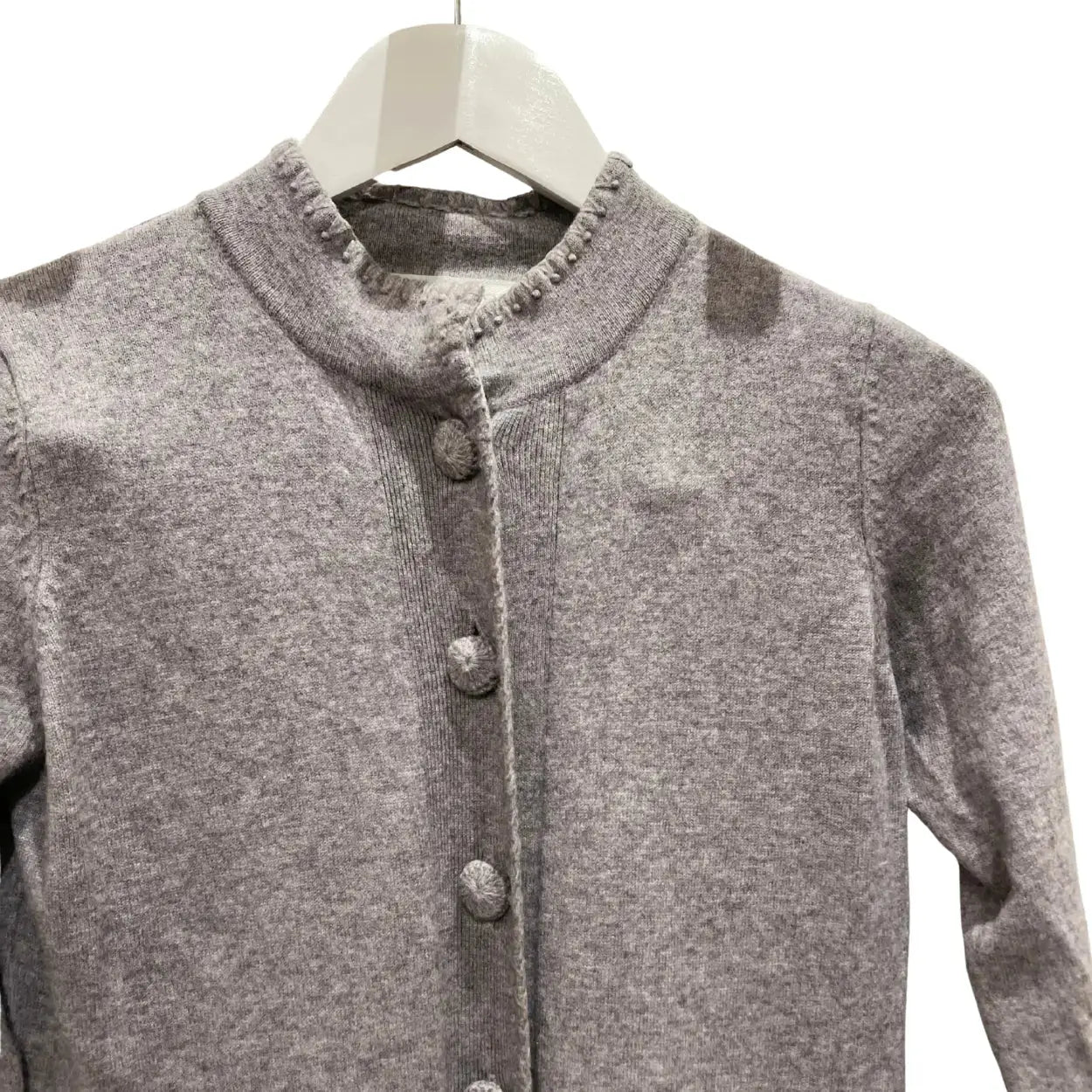 Gilet gris seconde main femme Bruxelles