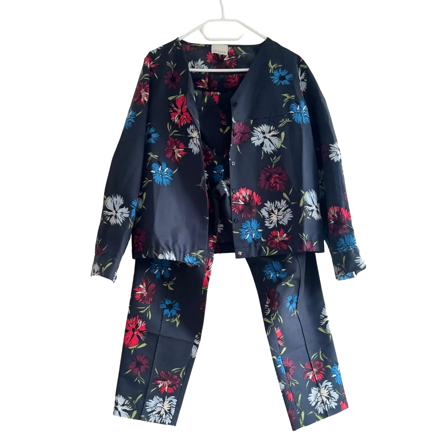 Pantalon Cigarette à fleurs - Taille 4/XL