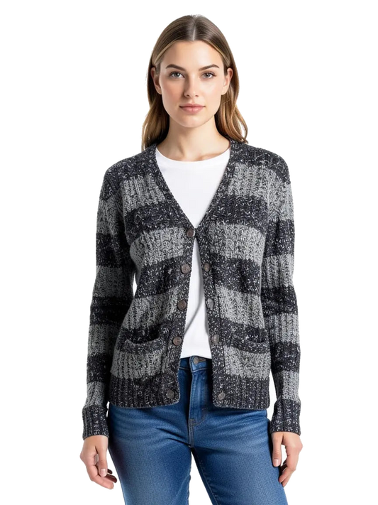 Gilet Gris & Noir - Taille XS