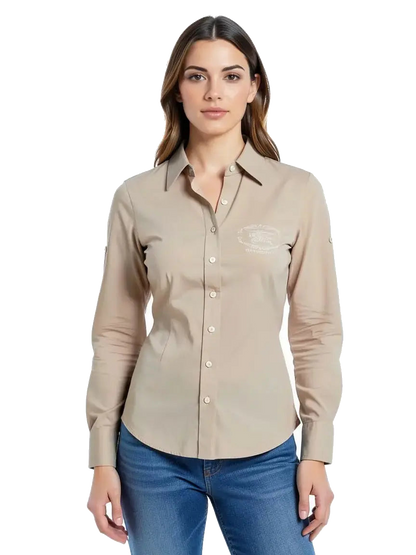 Chemise Beige - Taille S