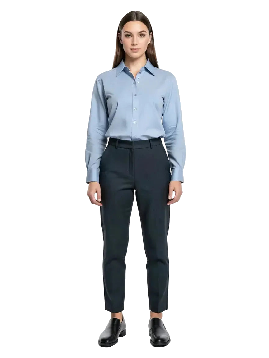 Pantalon Cigarette Gris - Taille 3/L