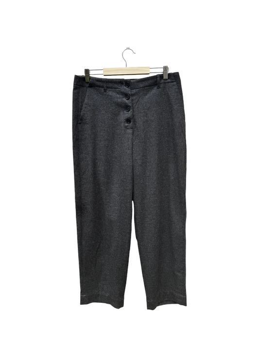 Grey Cigarette Trousers - Size 3/L