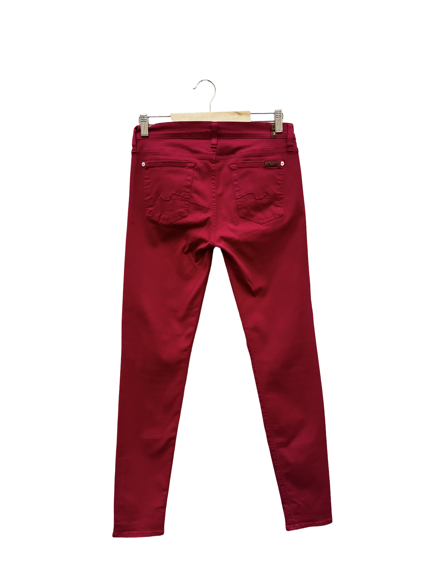 Jean Slim Rouge - Taille XS
