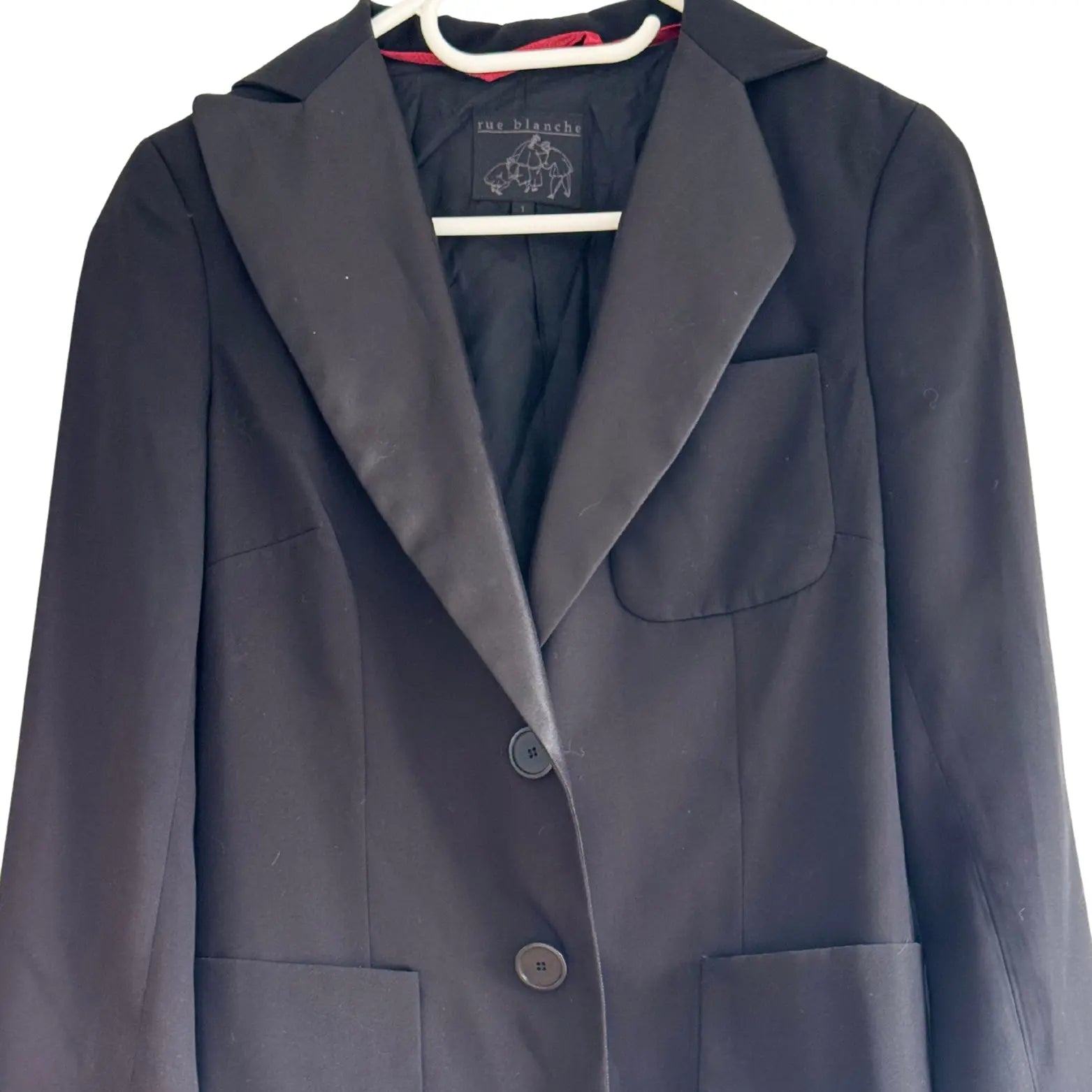 Blazer noir - Taille 1/S Rue Blanche