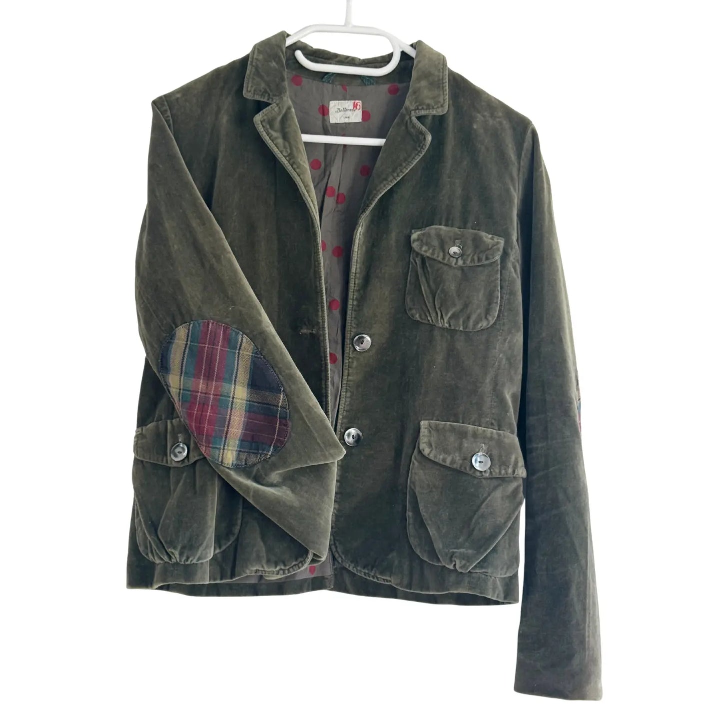 Blazer kaki - Taille 16/XS Bellerose