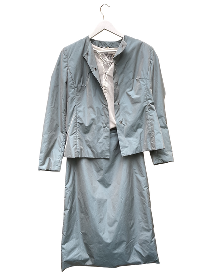 Blazer Bleu Ciel Taille 40 Max Mara Seconde main CoClo Femmes