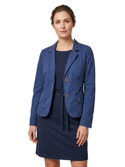 Blazer Bleu Marine  Taille M  CoClo Custom Upcycling Femmes