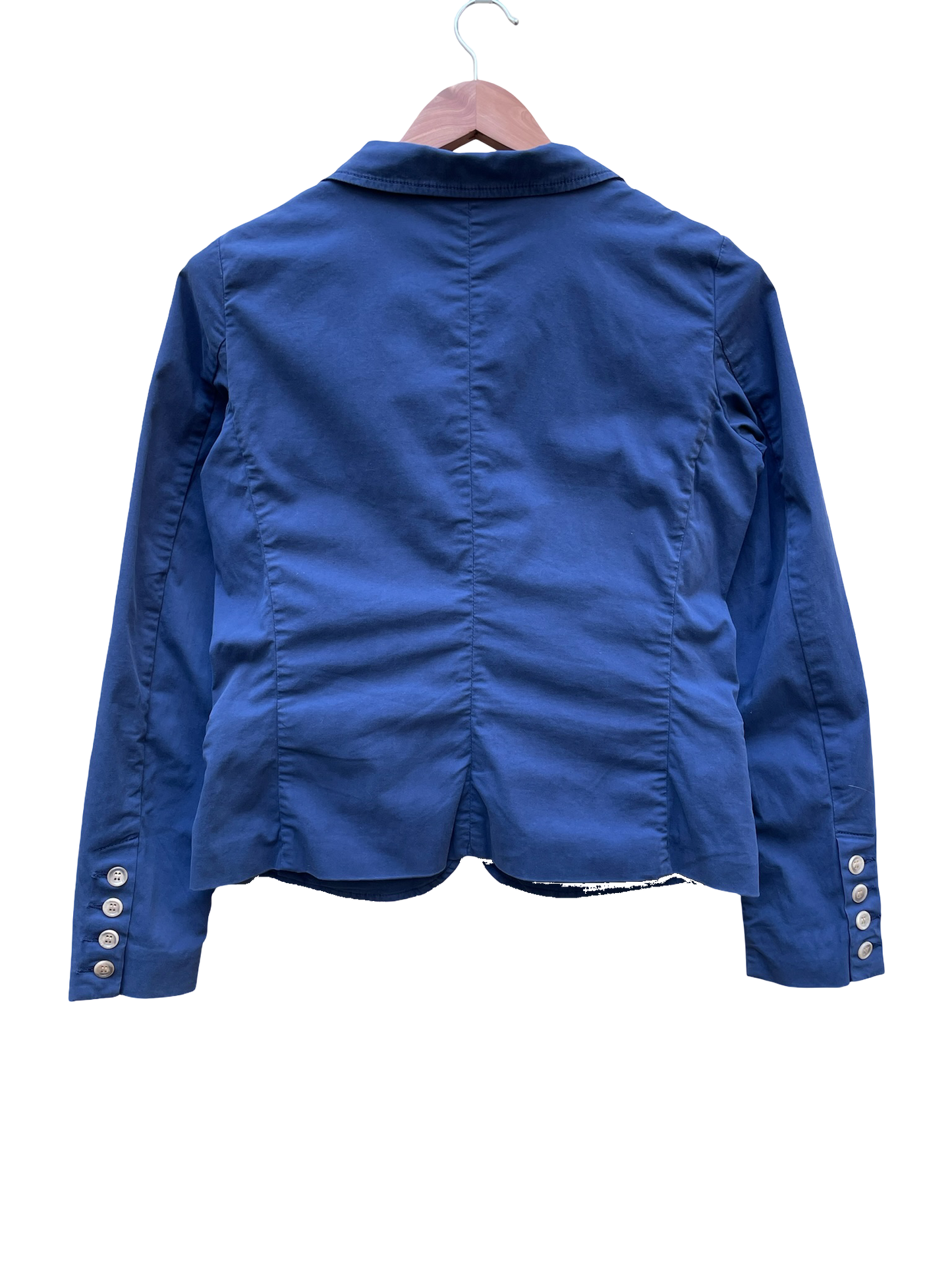 Blazer Bleu Marine  Taille M  CoClo Custom Upcycling Femmes