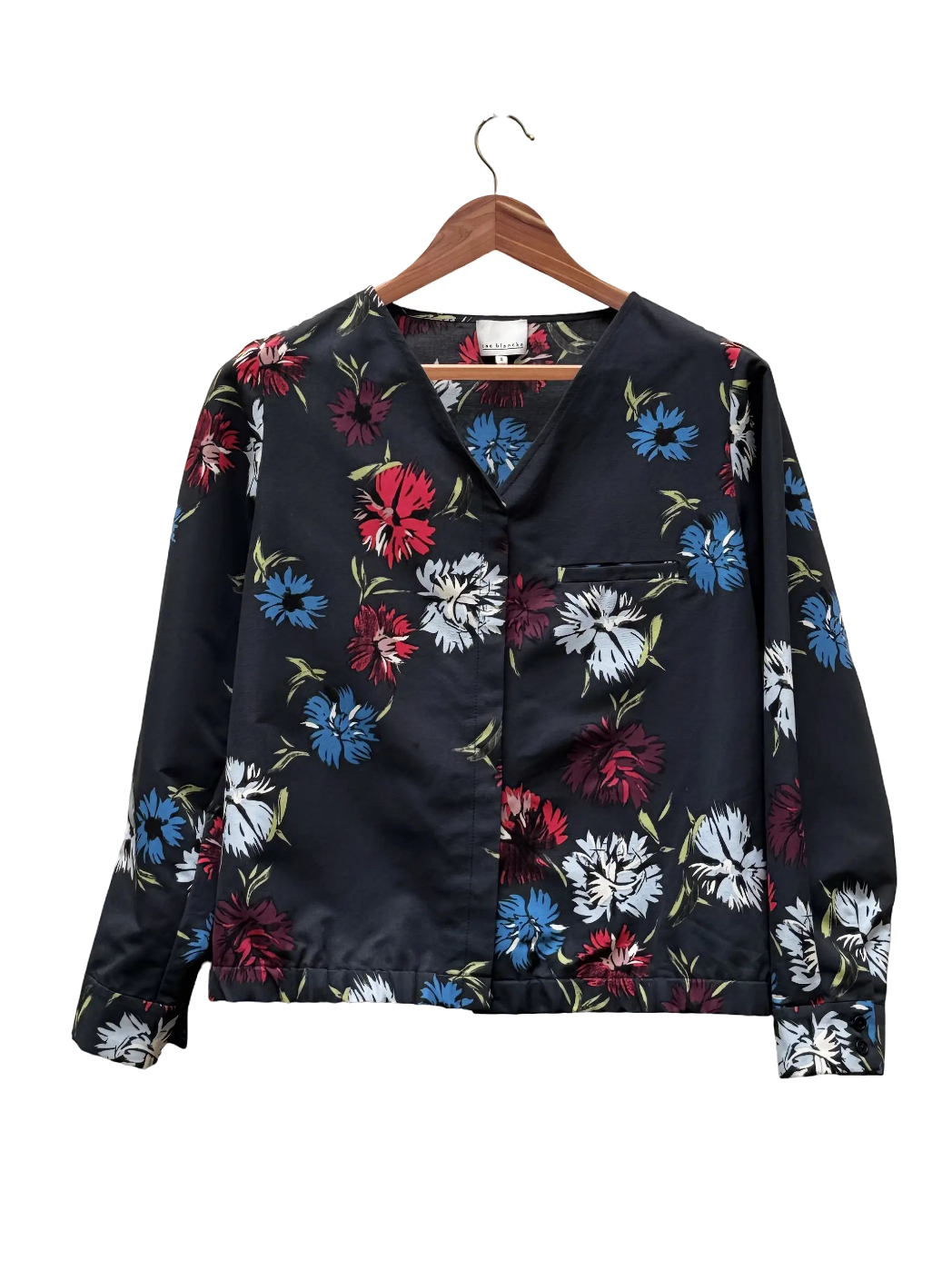 Blazer Fleuri Taille 3/L Rue Blanche Seconde main CoClo Femmes