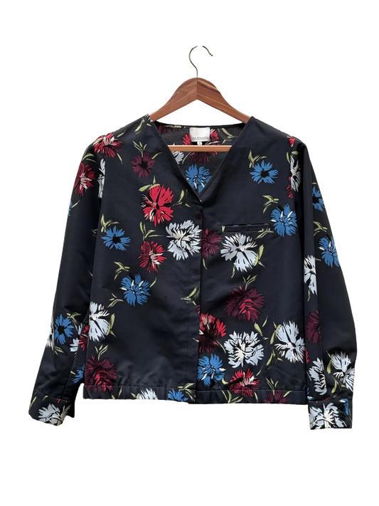 Blazer Fleuri Taille 3/L Rue Blanche Seconde main CoClo Femmes