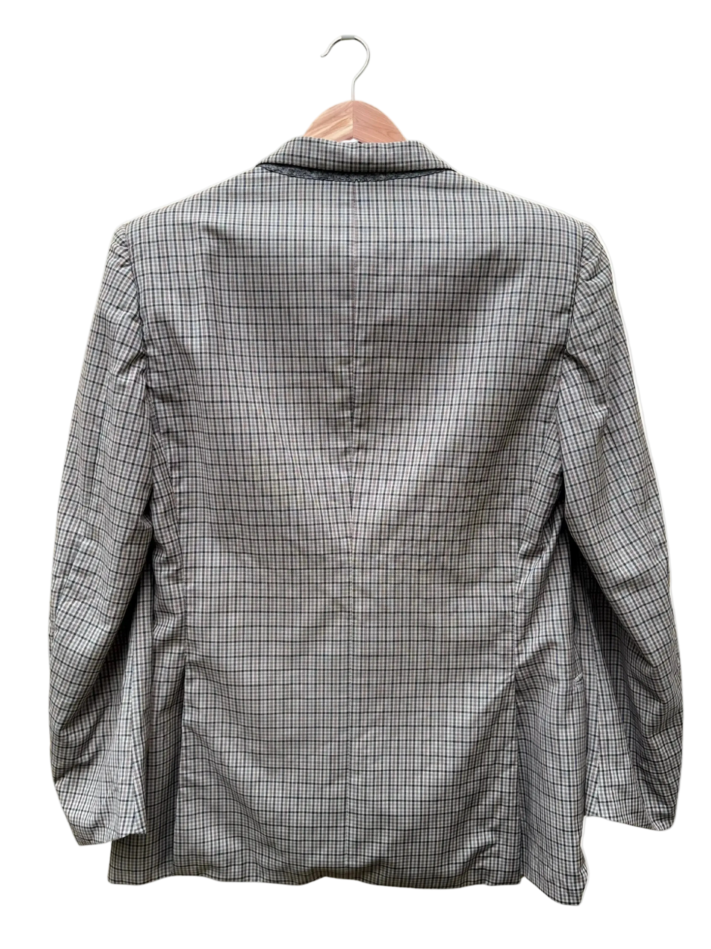 Blazer Gris - Taille oversize CoClo Custom Seconde main Upcycling femmes