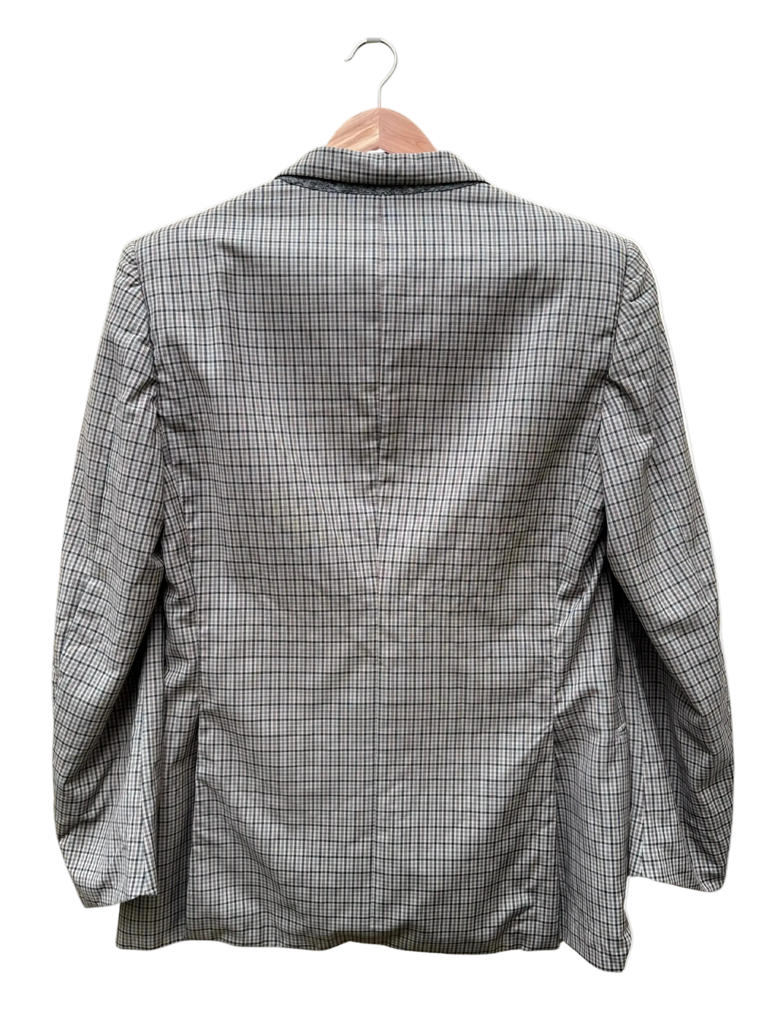Blazer Gris - Taille oversize CoClo Custom Seconde main Upcycling femmes