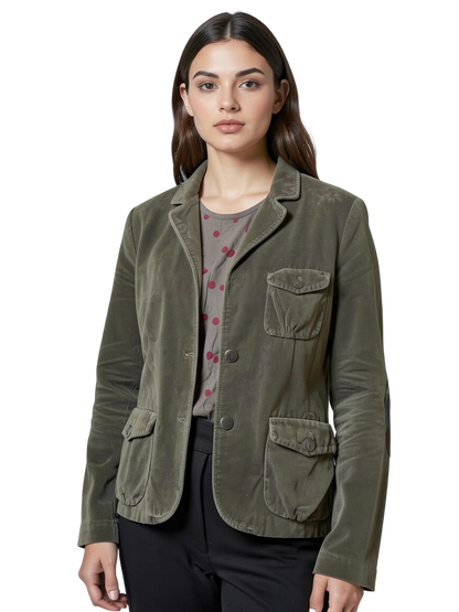 Blazer Kaki Taille XS Bellerose Seconde main CoClo Femmes