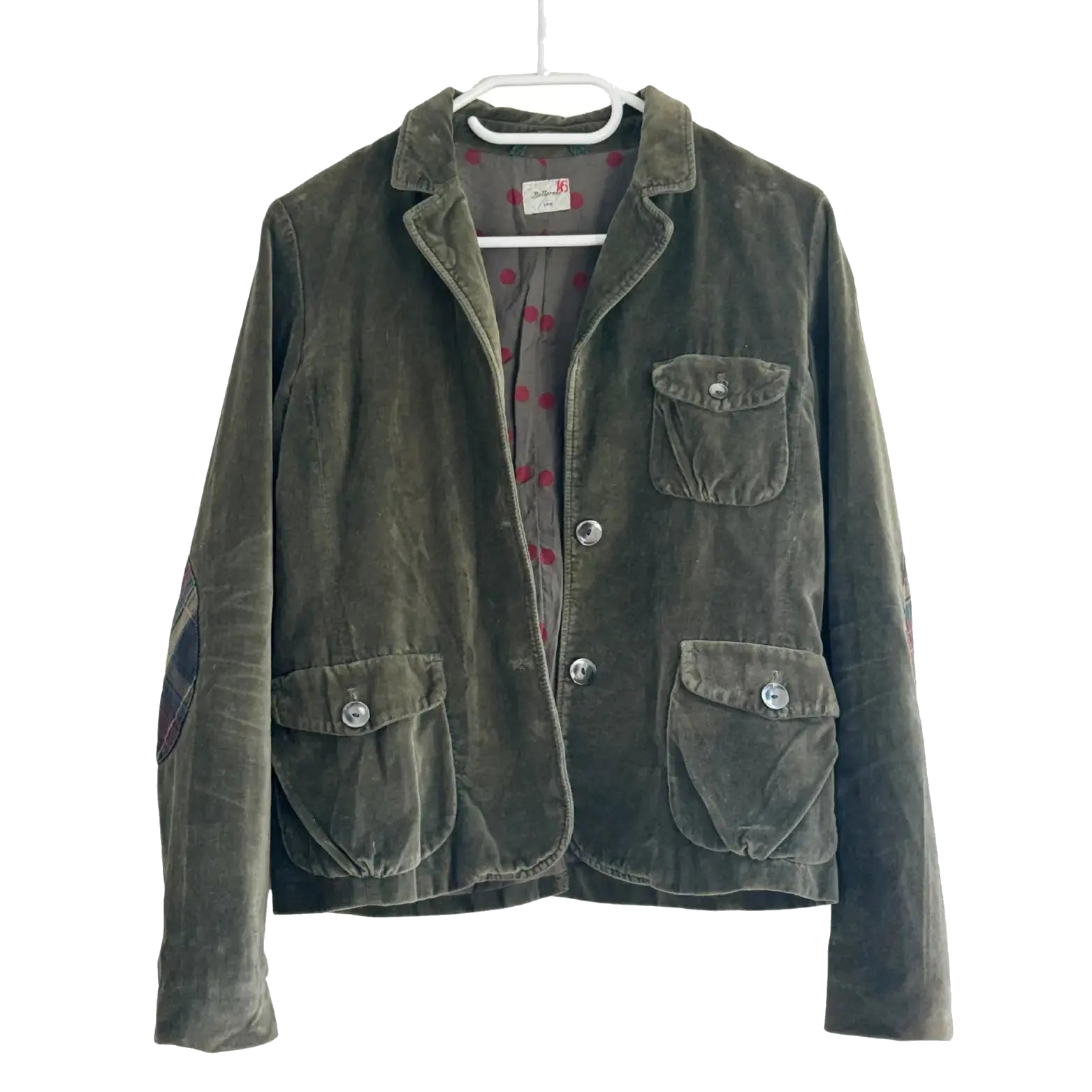 Blazer Kaki Taille XS Bellerose Seconde main CoClo Femmes
