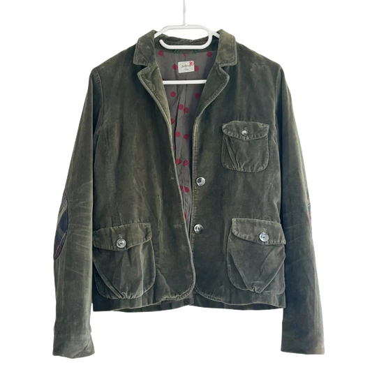 Blazer Kaki Taille XS Bellerose Seconde main CoClo Femmes
