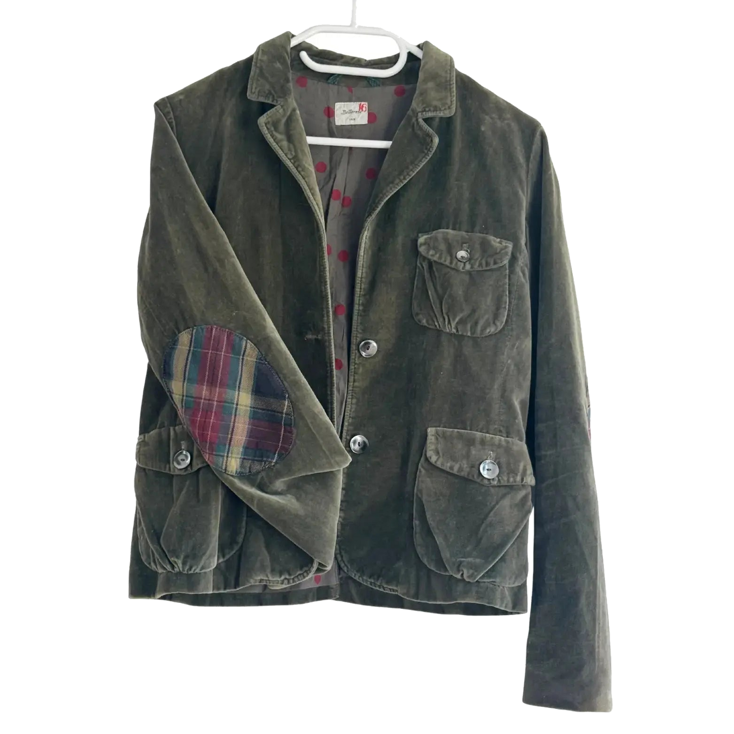 Blazer Kaki Taille XS Bellerose Seconde main CoClo Femmes