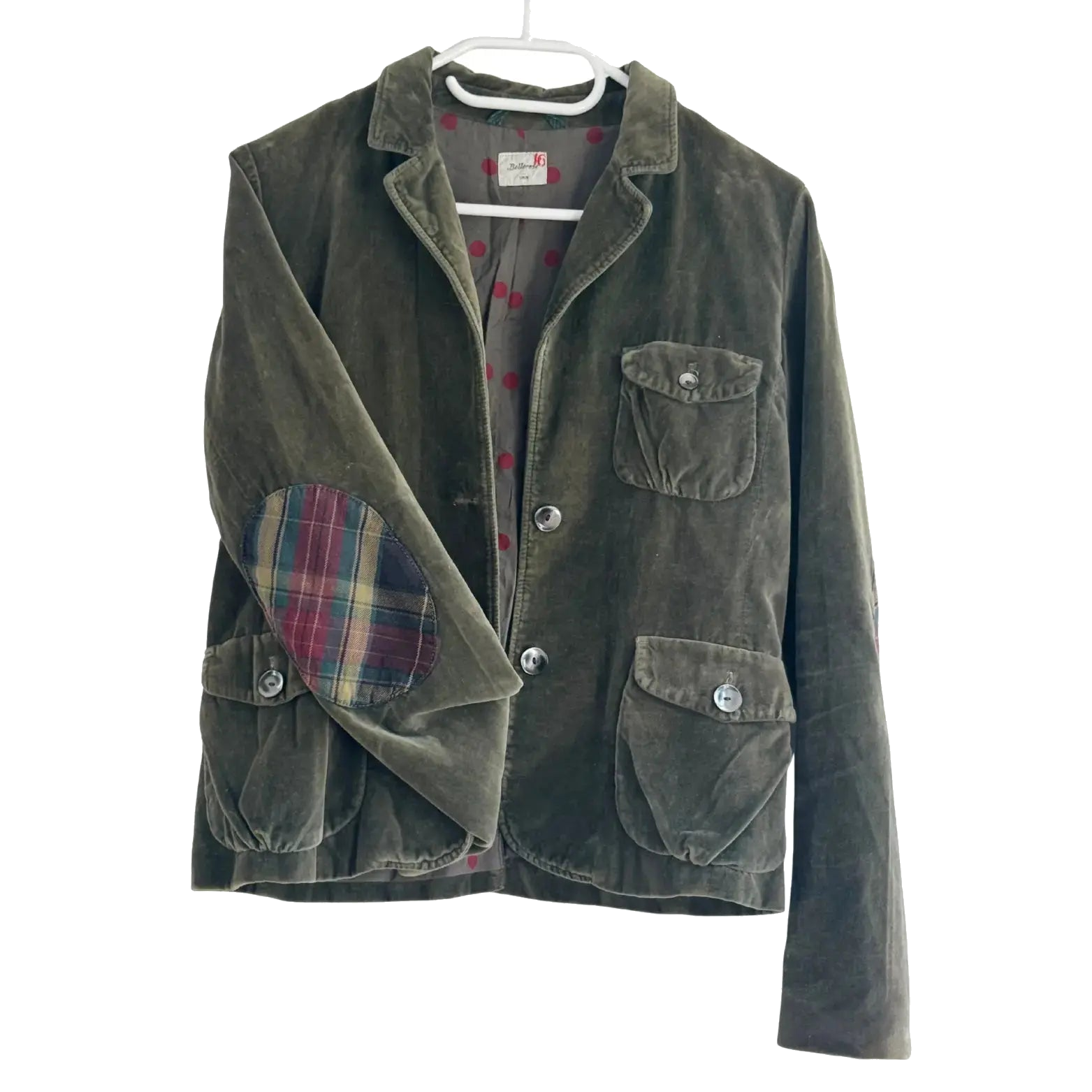 Blazer Kaki Taille XS Bellerose Seconde main CoClo Femmes