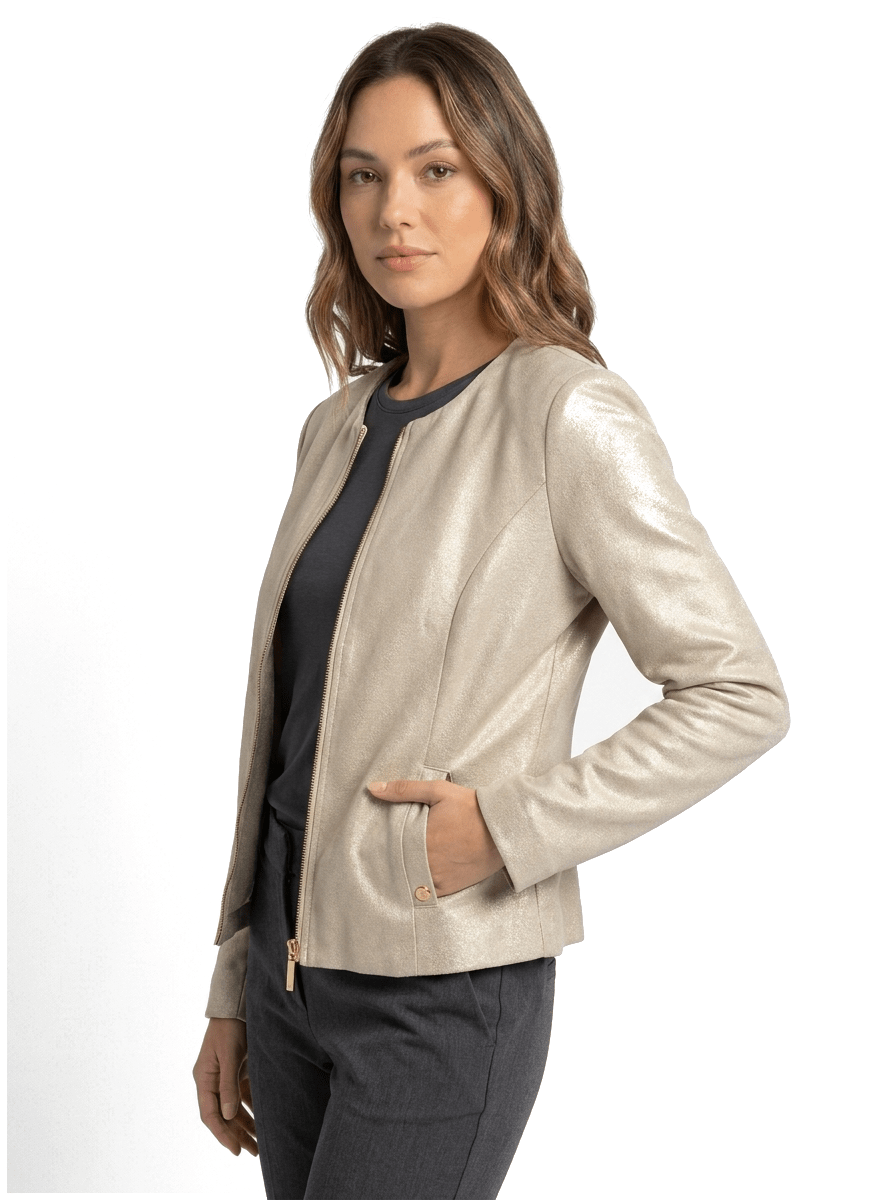 Blazer Terre Bleue Beige Taille 36 Seconde Main CoClo femmes