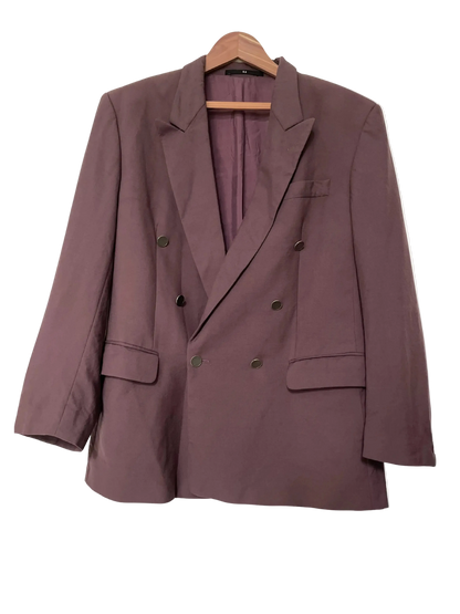 Blazer Violet Taille Oversize CoClo  Custom Upcycling femmes