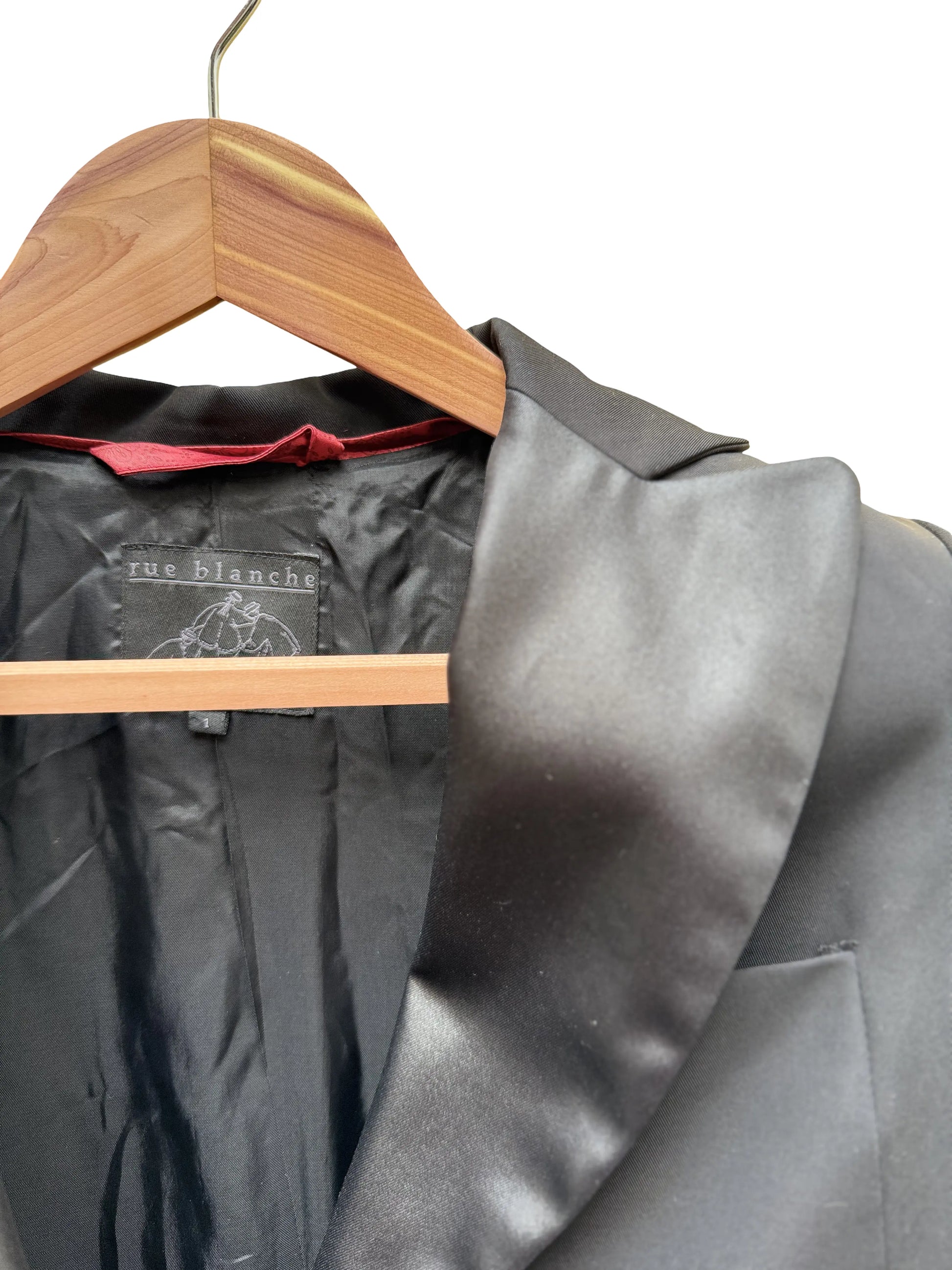 Blazer noir Taille 1/S seconde main femme