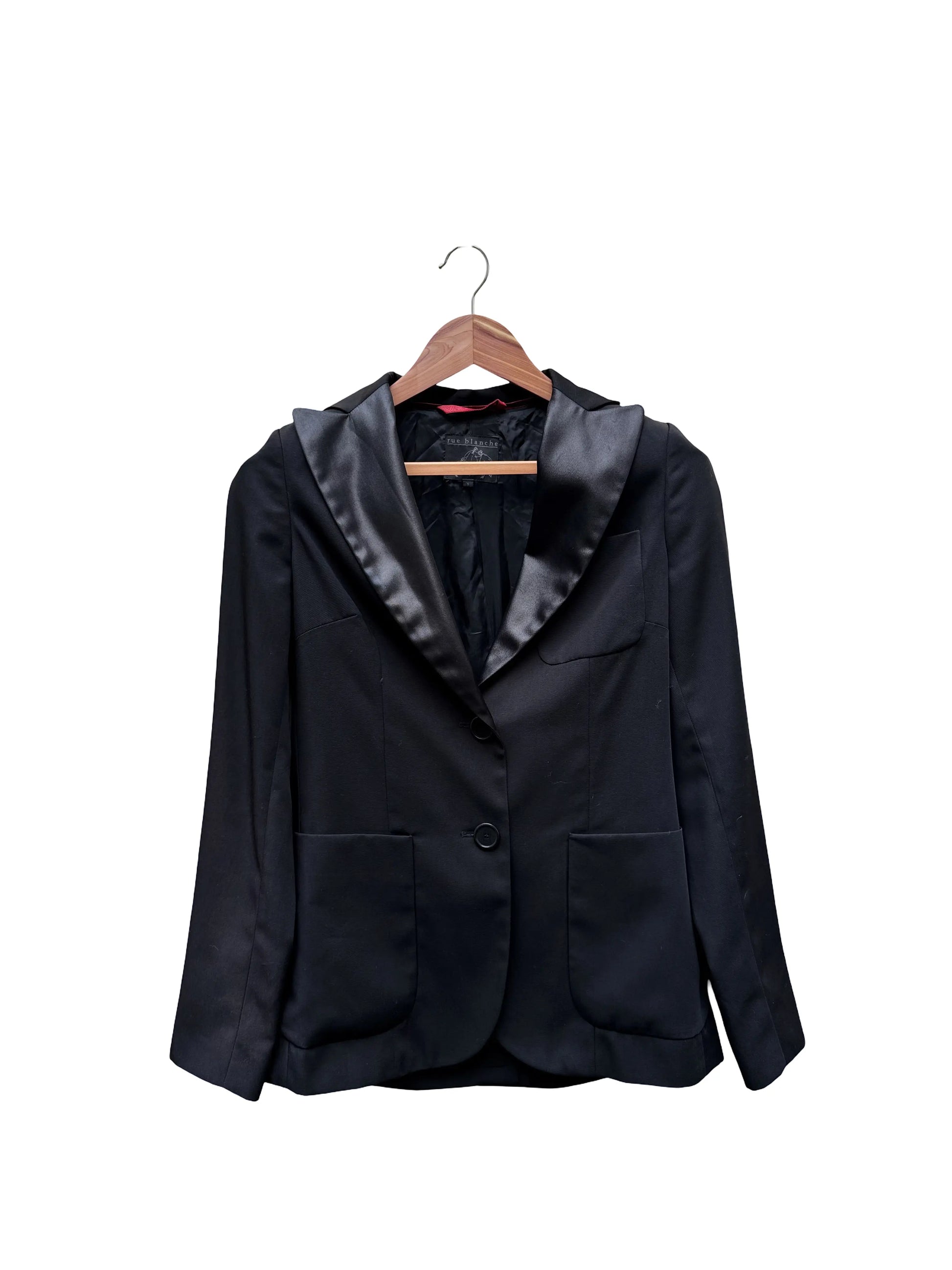 Blazer noir Taille 1/S seconde main femme