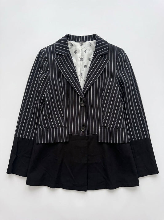 Blazer rayure noir Dona Dura Seconde main CoClo Femmes