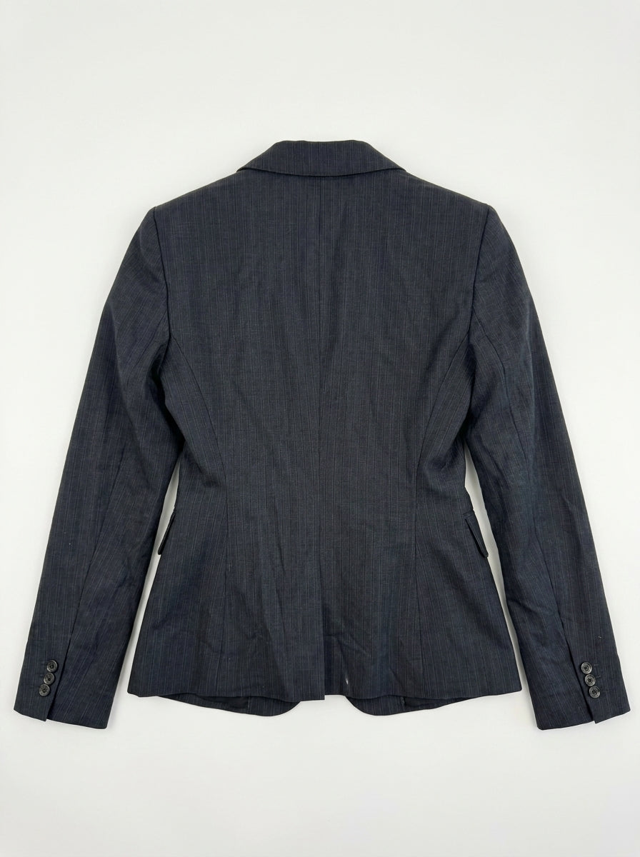 Blazer rayure noir taille 34 Turnover Seconde main CoClo femmes