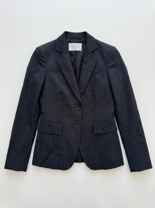 Blazer rayure noir taille 34 Turnover Seconde main CoClo femmes