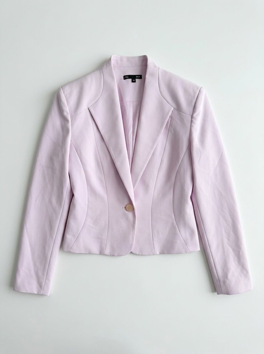 Blazer rose pale taille 38 Dona Dura Seconde main CoClo Femmes