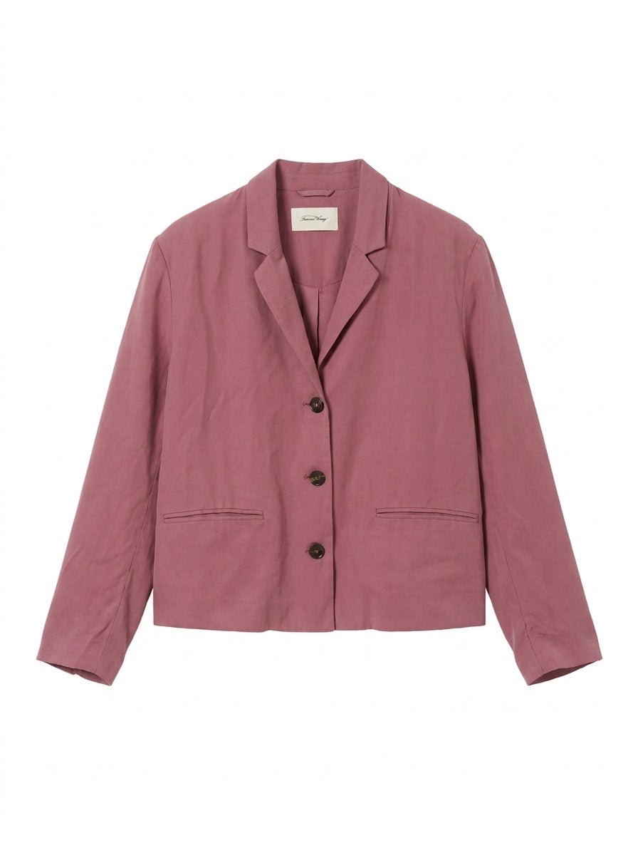 Blazer rose taille S American vintage Seconde main CoClo femmes