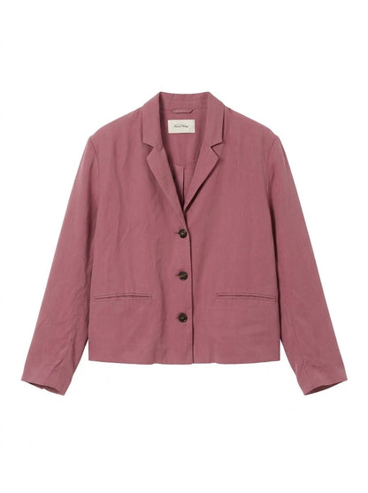 Blazer rose taille S American vintage Seconde main CoClo femmes