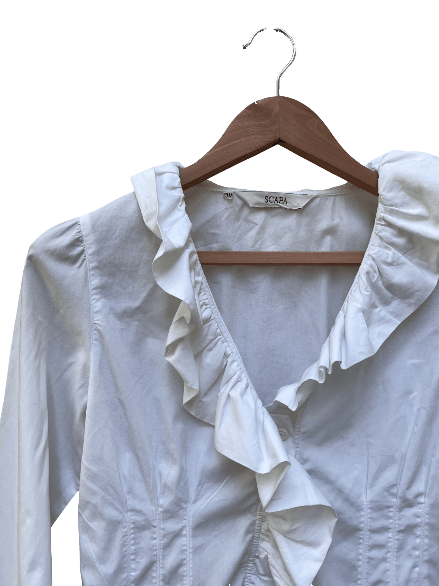 Blouse Blanche - Taille M Scapa CoClo Seconde main femme