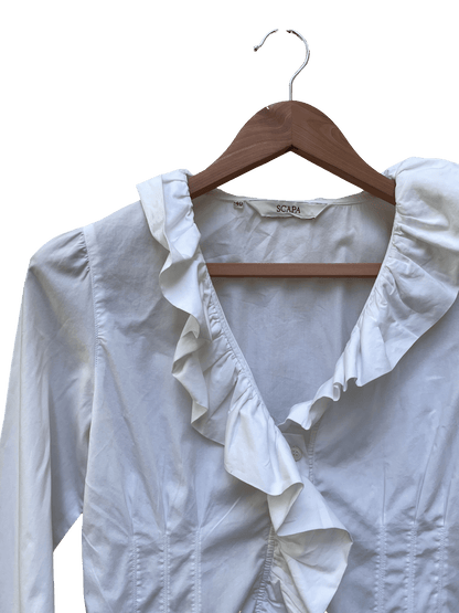 Blouse Blanche - Taille M Scapa CoClo Seconde main femme