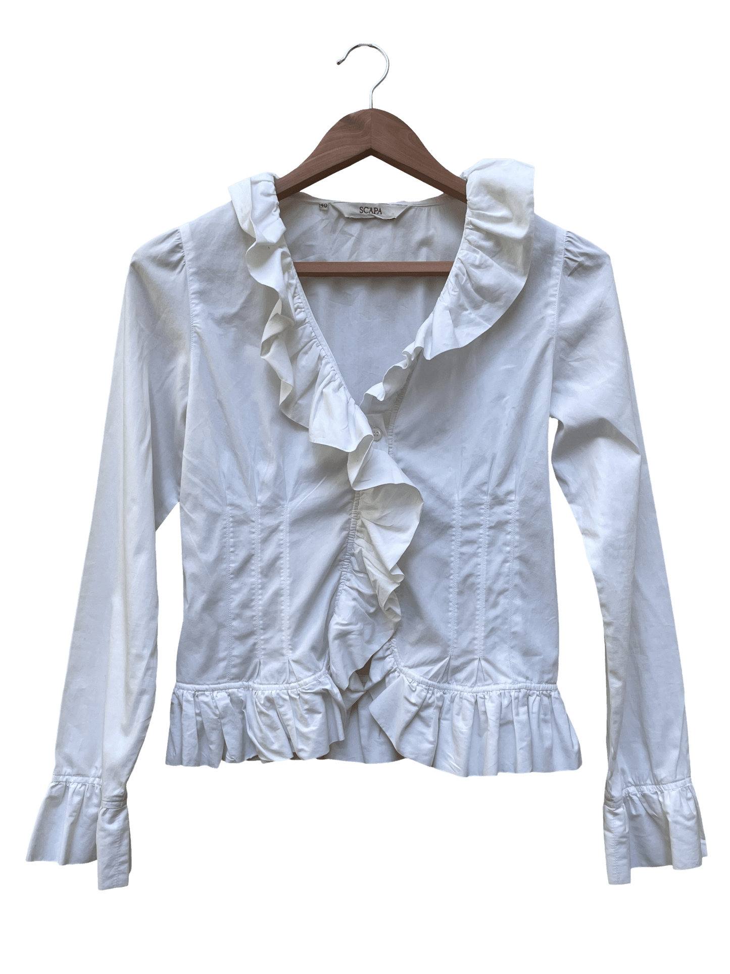 Blouse Blanche - Taille M Scapa CoClo Seconde main femme