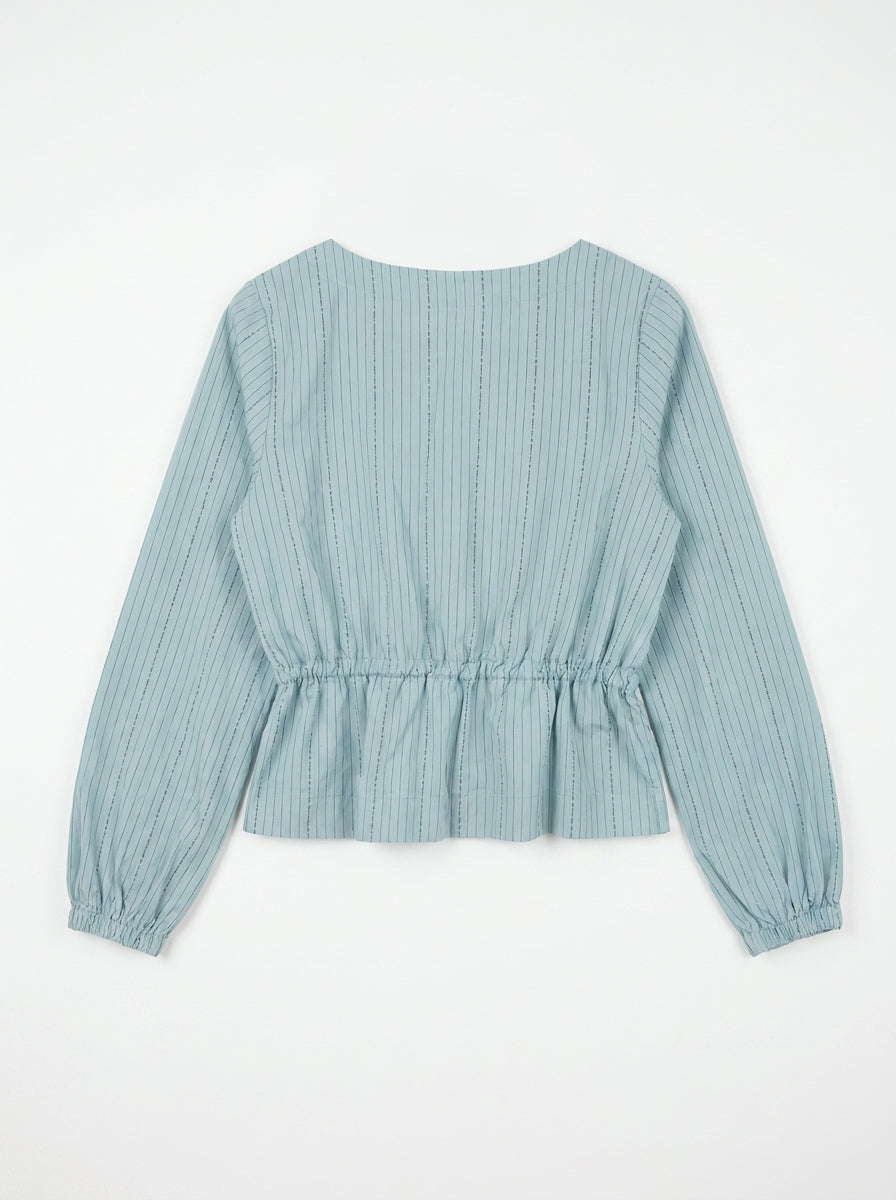 Blouse Esme Studio Bleu taille S/M/L Seconde main CoClo femmes